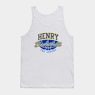 Henry Basketball The Legend Custom Player Your Name Tank Top